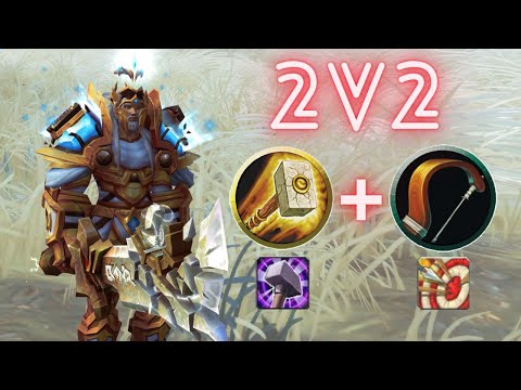 Ret Paladin / MM Hunter 2v2 Arenas Solo Queue LFG | WOW 9.2.5 PVP