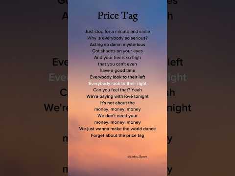 Jessie J (ft. B.O.B) - Price Tag (Lyrics) #lyrics #shortlyric #song #pricetag #jessiej #b.o.b