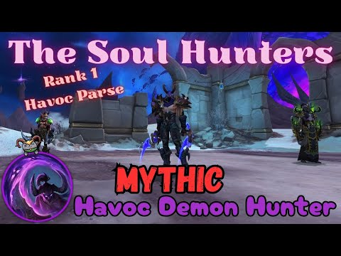 The Soul Hunters Mythic | Rank 1 PARSE! | Aldrachi Havoc DH/Raidlead PoV