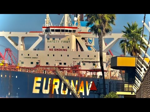 GIANTS OF THE SEAS Shipspotting 4K LOS ANGELES/LONG BEACH Ports - September 2025