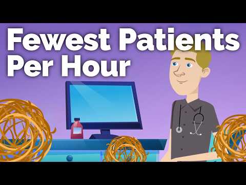 哪些醫生每小時看的病人最少？ (Which Doctors See the Fewest Patients Per Hour?)