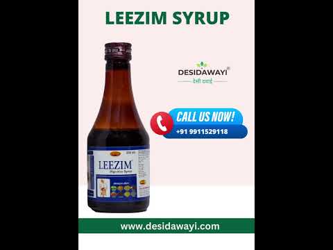 Leezim syrup for digestion, bottle of 200 ml