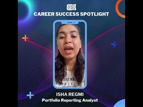 [Australia] Isha faced many challenges and is now a Portfolio Reporting Analyst!
