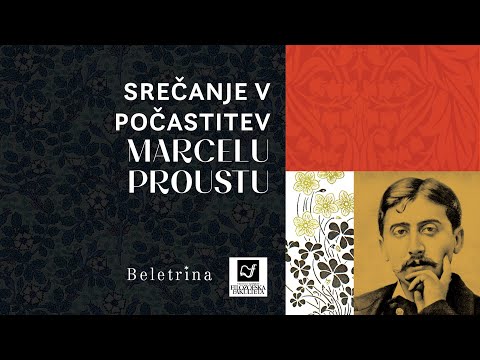 Naslovnica: Simpozij ob izidu cikla Iskanje izgubljenega časa Marcela Prousta