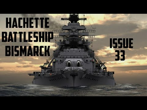 Hachette - Battleship Bismarck - Issue 33 - A label