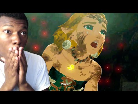 Ganondorf Destroys Everyone Scene - Zelda Tears Of The Kingdom 2023 REACTION