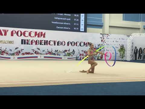 Maya Kolobovnikova Ribbon TAA Junior Nationals 2022