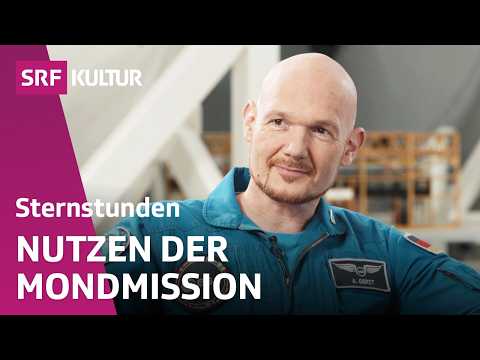 Video Thumbnail: Warum braucht es Menschen auf dem Mond, Alexander Gerst? | Sternstunde Philosophie | SRF Kultur