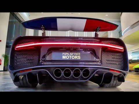 Lamborghini SIAN, Bugatti CHIRON - SUPERCAR HYPERCAR LOUD COLD Startups at Pupil of Fate Dubai