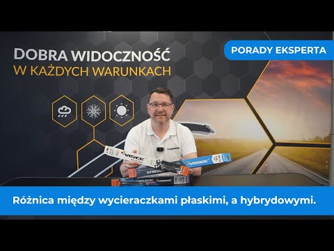 Różnica między wycieraczkami płaskimi, a hybrydowymi