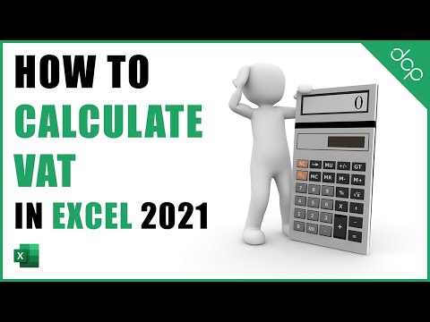 Part of a video titled How to calculate VAT - Excel Tutorial - YouTube