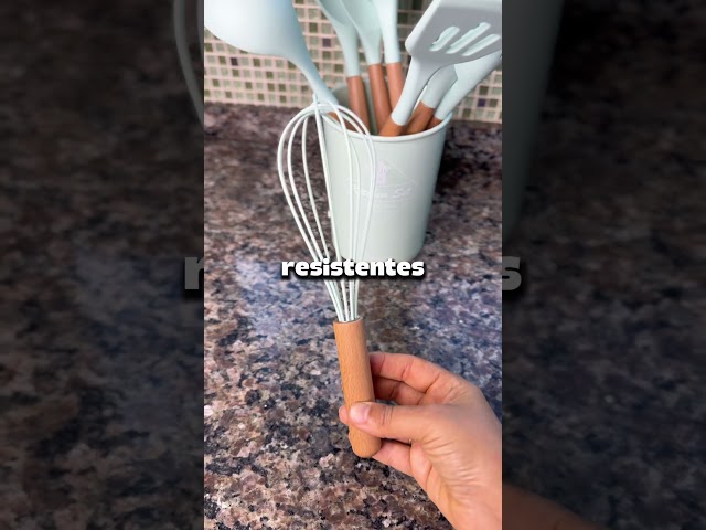 Vídeo relacionado con LURCH Smart Tool UV ProTech - Cuchara para servir (silicona, núcleo de nailon, color gris claro)