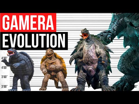 Gamera Evolution 1965-2023 | Gamera Rebirth