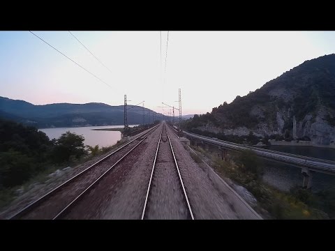 Train cab ride Bulgaria: Karnobat - Varna