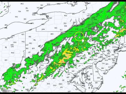 Daily forecast video Monday October 7th, 2019