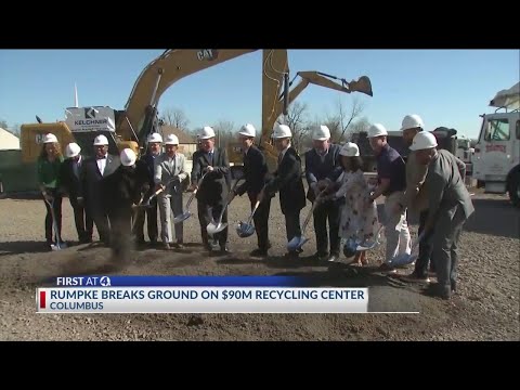 Rumpke breaks ground on $90M Columbus recycling center