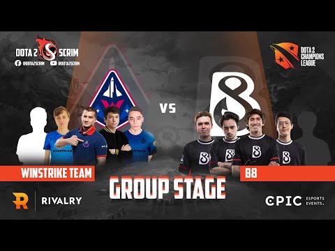 Winstrike vs B8 - Winline Dota 2 Champions League S7 - Group Stage - B03