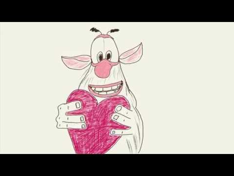 Booba Cartoon Special Valentine Drawing