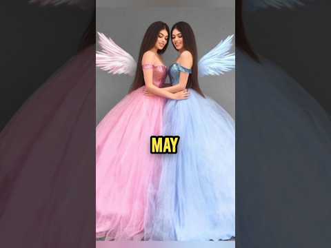 Choose Your  Birthday Month Dress With Sisters 🎁🤗❤️#shorts