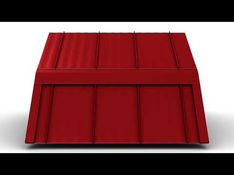 Standing Seam Gambrel Trim Installation