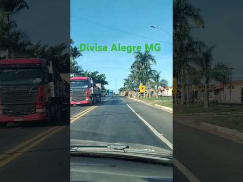 Passando em Divisa Alegre MG BR 116