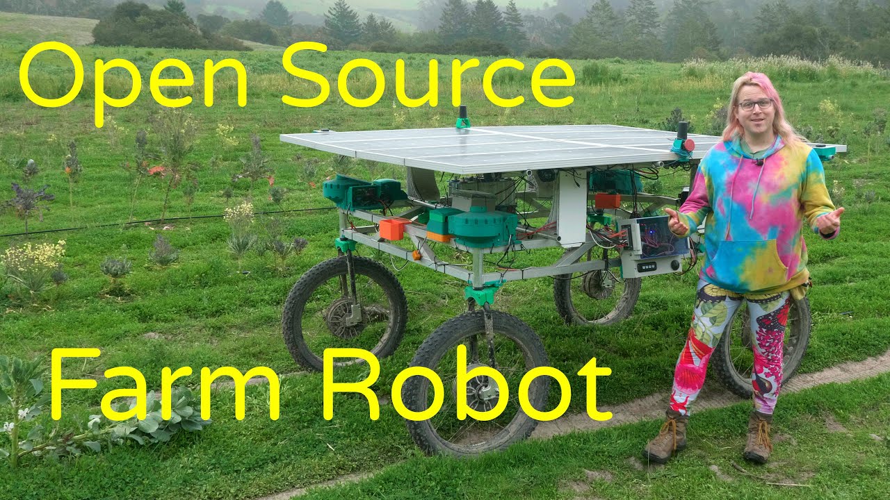 A closer look at Acorn, our open source precision farming rover - YouTube