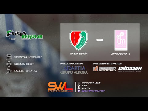 BM San Serván - UPPM Calamonte | Cadete Femenino | 2ª Jornada | 04/11/2022