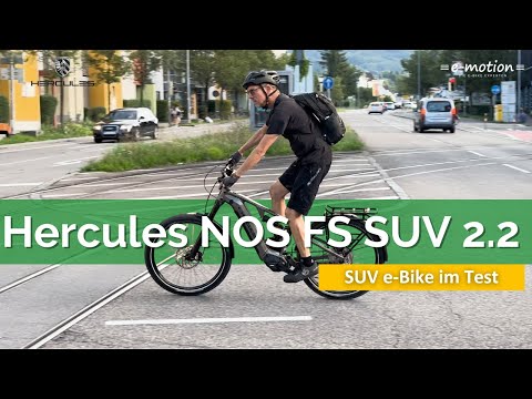 Hercules NOS FS SUV 2.2 im Test 🔥 | Das SUV e-Bike im Härtetest 🚴🏻‍♂️💨 | Test & Erfahrung