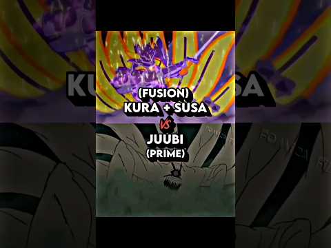 Kurama + Susano fusion vs Juubi prime | #naruto