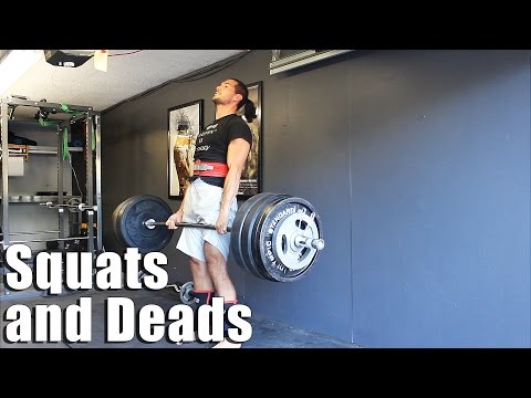 Squats & Conventional Deadlifts @ Home Gym | SMS BioSport Review