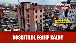 Pisa kulesi gibi apartman!