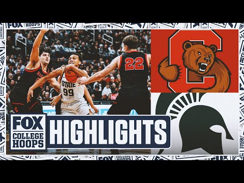 Cornell Big Red vs. No. 9 Michigan State Spartans Highlights 🏀 FOX College Hoops