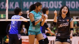 バレーボール 姫路が連敗脱出 首位大阪ＭＶに逆転勝ち 秋本美空はベンチ入りせず ＳＶリーグ女子