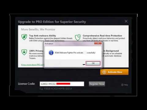 Iobit Malware Fighter Pro License Key 2015