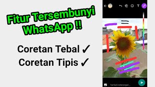 Download lagu Cara Membuat Coretan Tebal Di Status WA || Fitur Rahasia Whatsapp mp3