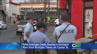 Police Investigate Death Of Man Shot Execution Style In Kensington