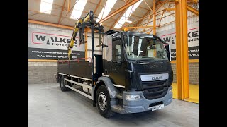 Camion plateau DAF LF220 *EURO 6* 4X2 18 TONNE BRICK GRAB – 2016 – MX16 FFA à vendre - Image 4 | Autoline FR Camion plateau DAF LF220 *EURO 6* 4X2 18 TONNE BRICK GRAB – 2016 – MX16 FFA | Image 4 - Autoline