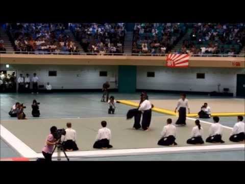 Hiroshi Tada sensei enbu 51st All Japan Aikido Demonstration 2013