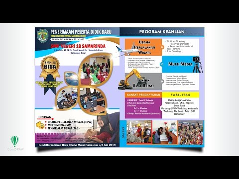 15 Trend Terbaru Cara Membuat Brosur Atau Pamflet Di Corel Little Duckling Blog