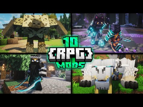 Top 10 Minecraft RPG Mods (Forge/Fabric 1.20.1)