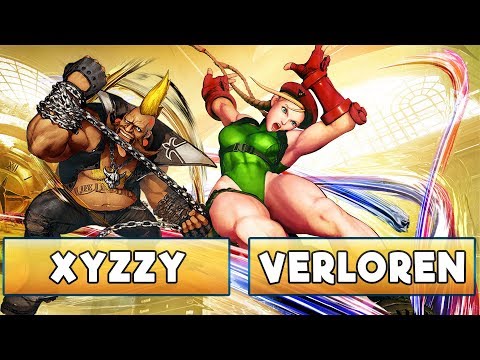 XYZZY vs VERLOREN - Birdie vs Cammy - High Level Match! Street Fighter V Arcade Edition Season 3.5