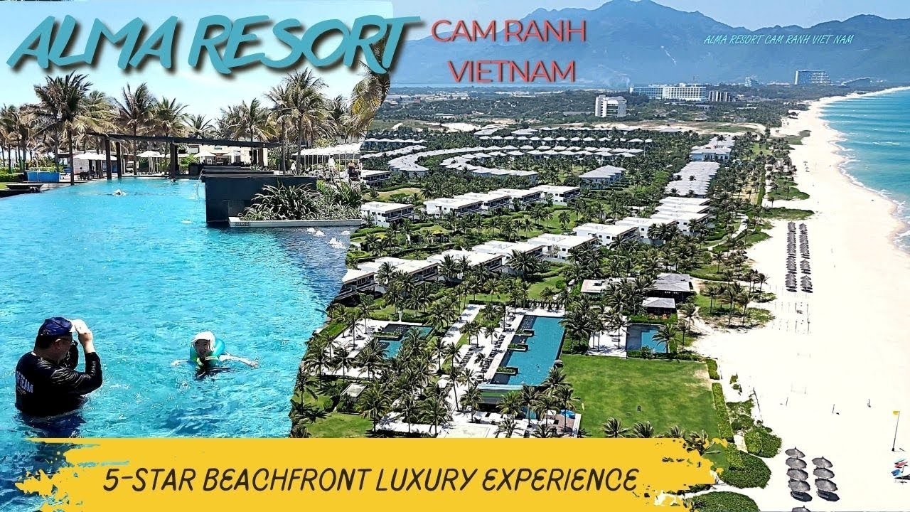 [4K] Alma Resort Cam Ranh Vietnam | 5-Star Beachfront Luxury Experience