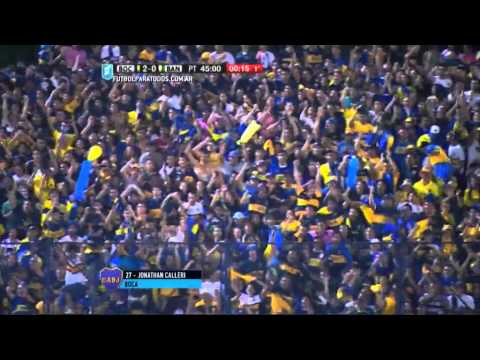 Gol de Calleri. Boca 2 - Banfield 0. 16vos de Final. Copa Argentina 2015. FPT.