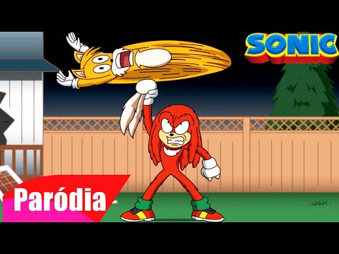 Knuckles wants to destroy Tails and Sonic!!!