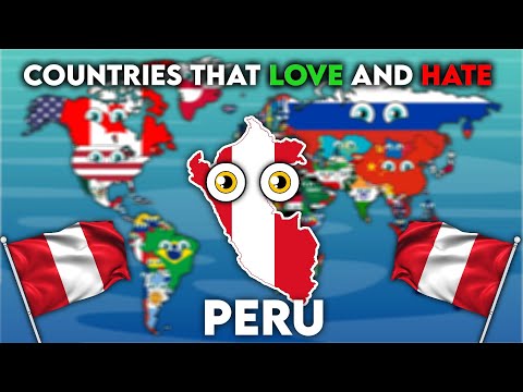 All Countries that love and hate Peru 🇵🇪