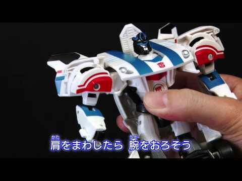 【変形解説】TAVVS05 ジャズバトルモード　トランスフォーマーアドベンチャー