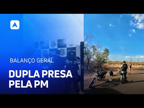 PM prende dupla por porte ilegal e tráfico em Campo Largo do Piauí