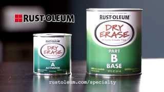 How to Apply Rust-Oleum Dry Erase Paint