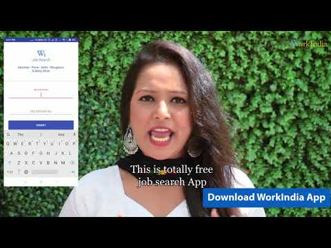 Pooja singh add shoot 2019 ,11 march, introduction of Work  India app