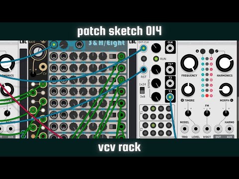 PATCH SKETCH 014 - Quick House Drum Loop [VCV Rack]